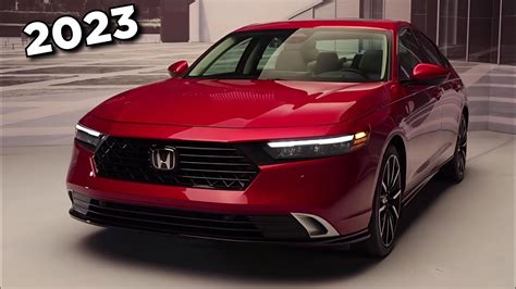 All New 2023 Honda Accord Revealed Interior And Walkaround Youtube