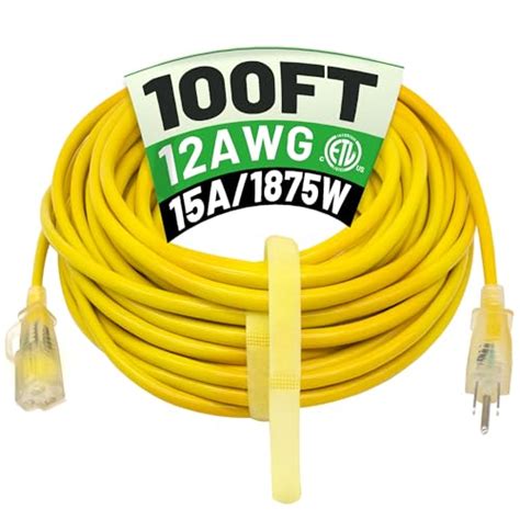 I Tested The Durability Of The 12 Gauge Extension Cord 100 Ft Heres Why Its The Ultimate