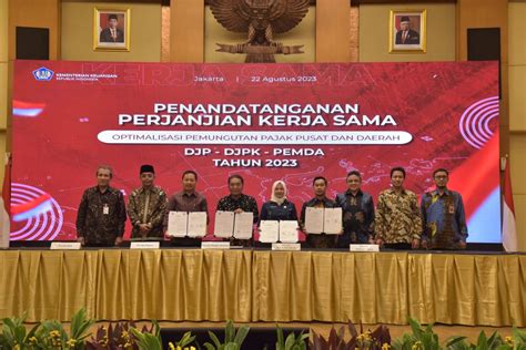 Direktorat Jenderal Perimbangan Keuangan Siaran Pers Perjanjian