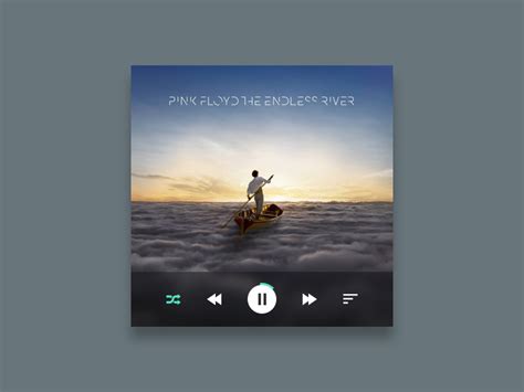 Minimal Music Player Sketch Macos App Designs Download Sketch Resource