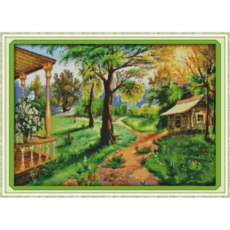 Rural Scenery Needlework Kits Uk