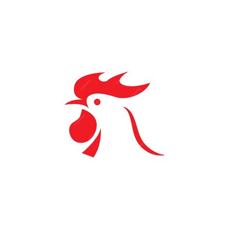 chicken logo  vector template premium vector