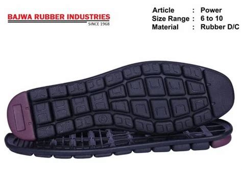 Black Rubber Shoe Sole Size To At Rs Pair In Agra Id