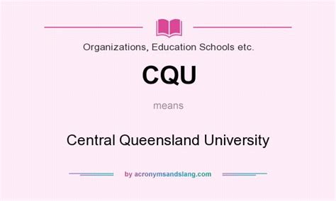 cqu  definition  cqu cqu stands  central