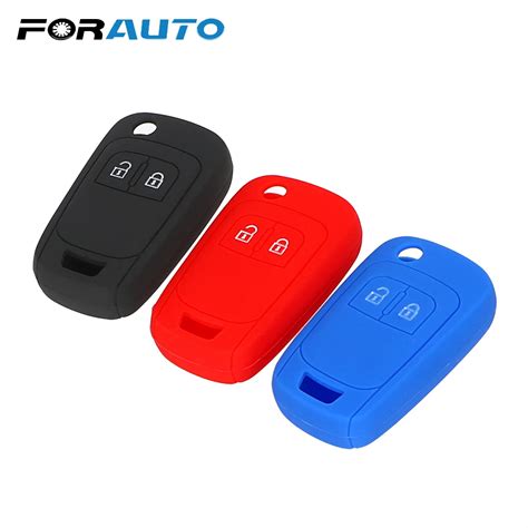 2 Buttons Silicone Car Key Case Cover Key Protect Bag For Opel Astra