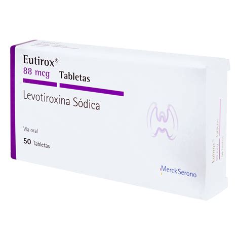 Eutirox 88 Mcg 50 Tabletas Farmaprime