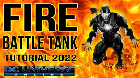 Dcuo Fire Battle Tank Tutorial Youtube