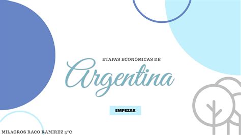 Etapas Económicas De Argentina