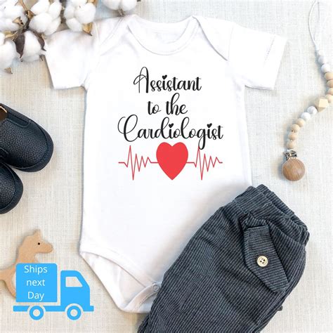 Cardiologist Bodysuit, Cute Cardiologist, Gift, Baby Gift for ...