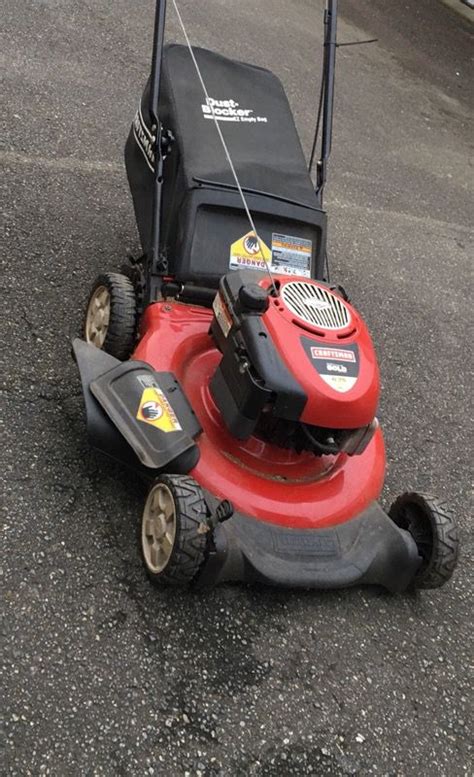 Craftsman Gold Lawnmower For Sale In Seattle Wa Offerup