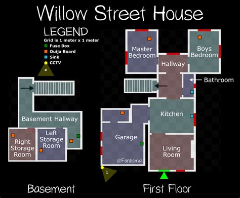 Phasmophobia Maps Layout