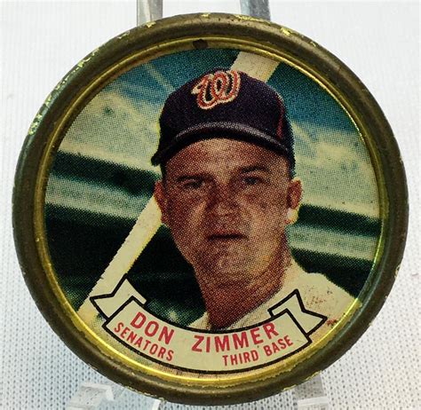 Lot 1964 Topps 1 Don Zimmer Washington Senators Coin