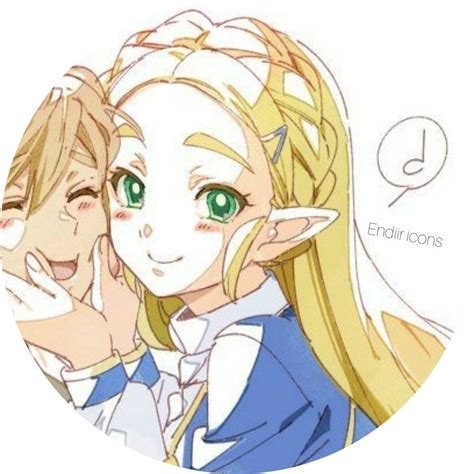 Matching Icons Zelda X Link Anime Art Anime Anime Icons