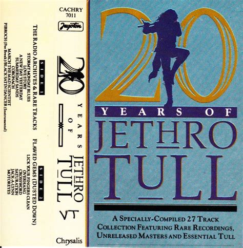 Jethro Tull 20 Years Of Jethro Tull 1988 Cassette Discogs