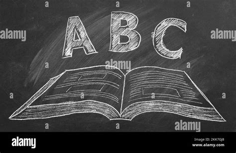 Illustration of ABC-book Stock Video Footage - Alamy