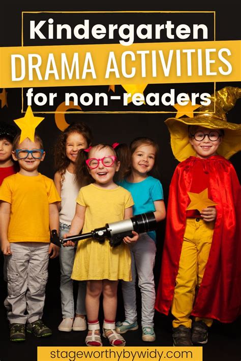 Kindergarten Drama Activities: Guided Role Play - Stageworthy By Widy ...