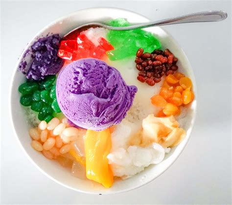 Halo Halo Ice Cream Mix Dessert Filipino Dishes And Recipes