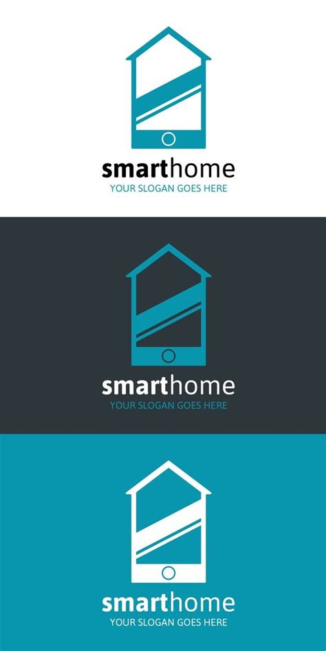 Smart Home Logo | Smart home logo, Home logo, Smart home