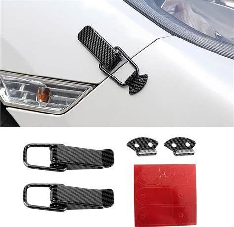 Amazon Kewucn Pcs Car Bumper Clip Hasp Durable Carbon