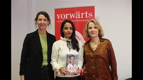 Leipziger Buchmesse Nadja Sthamer Und Sawsan Chebli Im Gespr Ch