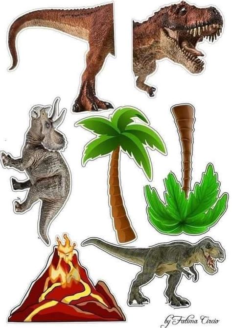 Pin De Denise Canabrava En 1 Topo Bolo Dinossauro Imprimibles De Dinosaurios Dibujos Fiesta