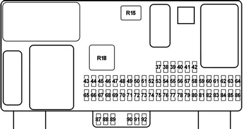 Volvo C30 S40 V50 C70 2004 2013 Fuse Diagram •