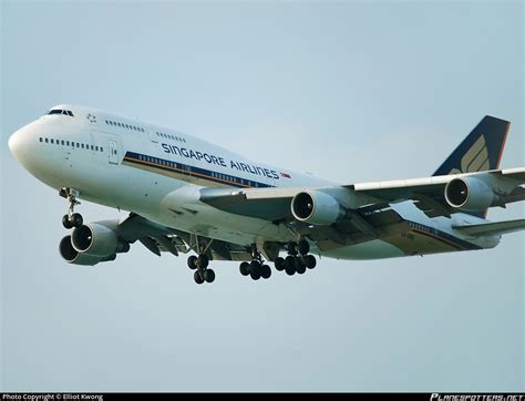 9V SMU Singapore Airlines Boeing 747 412 Photo By Elliot Kwong ID