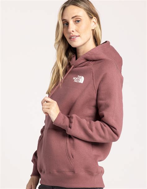 The North Face Womens Box Nse Pullover Hoodie Chestnut Tillys