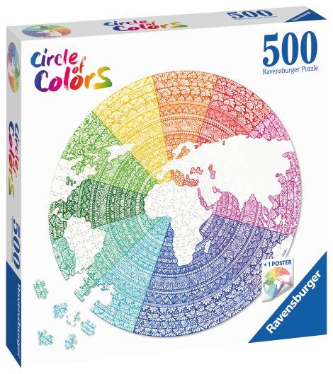 Ravensburger Puzzle Circle Of Colors Mandala Tlg