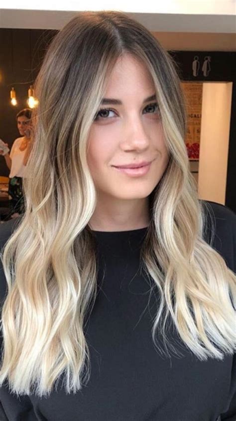 43 Gorgeous Hair Colour Ideas With Blonde Shadow Root Buttery Blonde