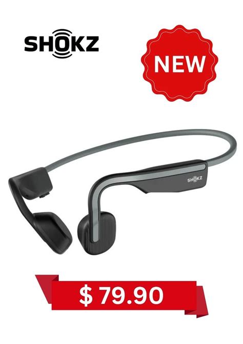 Shokz Openmove Wireless Bone Conduction Headphones Brand New Audio Headphones And Headsets