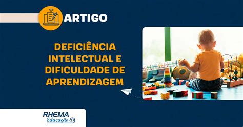 Defici Ncia Intelectual E Dificuldade De Aprendizagem