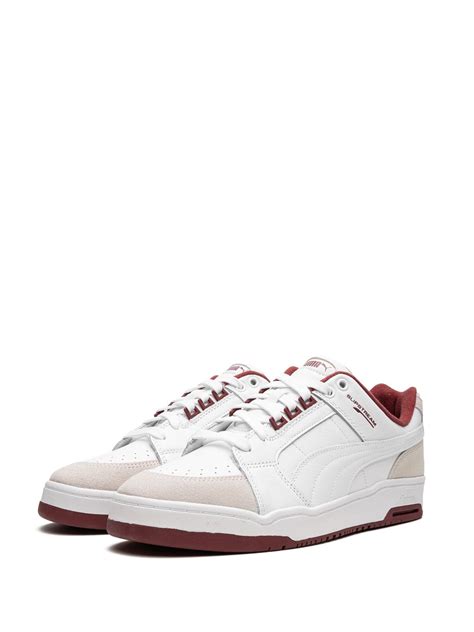 Puma Slipstream Lo Retro Sneakers In White Modesens