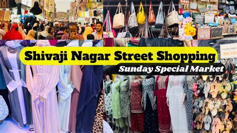 Shivaji Nagar Street Shopping Bangalore Best Street Shopping Place