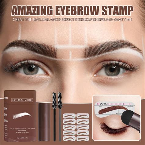 Cheap Waterproof Eyebrow Stamp Hairline Shadow Powder Stick Eyebrow