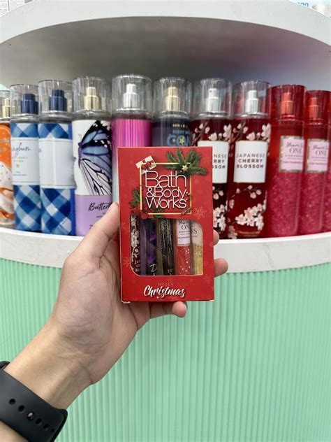 Set Body Mist Bath Body Works Mini 5 Lọ 10ml Mint Cosmetics Save