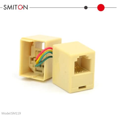 Rj11 6p4c Inline Coupler Modular Coupler Female To Female Modular