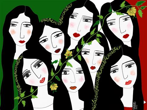 Hopes of freedom for Iranian Women by Marjane Saidi ⋆ L'Eclectique