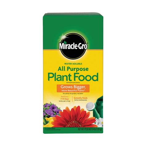 Miracle Gro Water Soluble All Purpose Plant Food 4 Lbs Berings