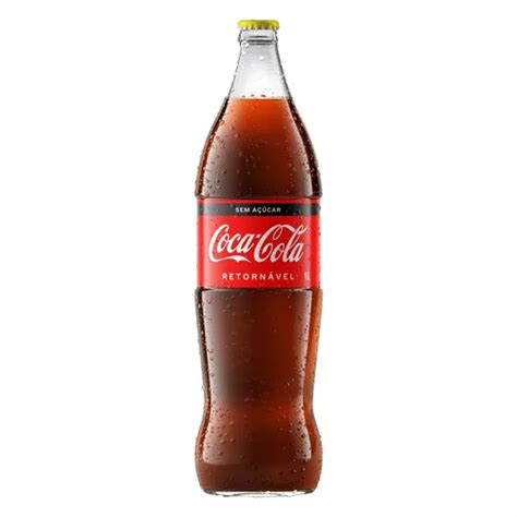 Refrigerante sem Açúcar Coca Cola Garrafa Retornável 1l MercadoLivre