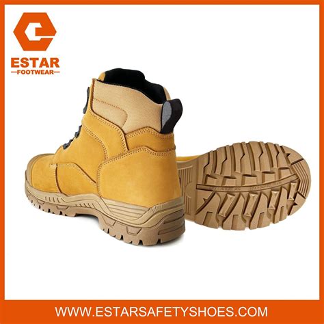 Wide Profile Steel Toe Boa Fastening Fuel Oil Slip Resistance Safety