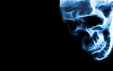 Blue Skull HD Wallpapers - Top Free Blue Skull HD Backgrounds - WallpaperAccess