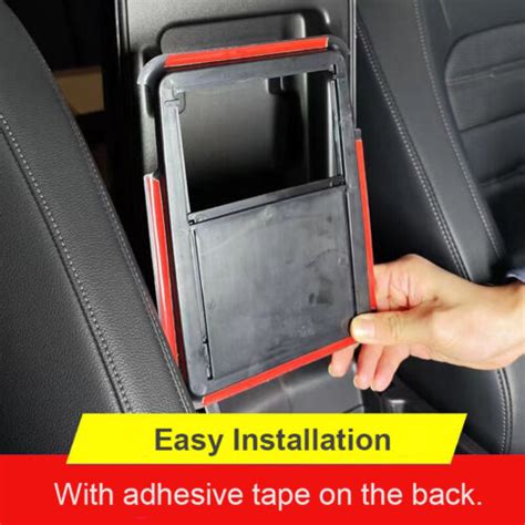 Center Console Armrest Hidden Storage Box Trim For Honda Cr V Crv