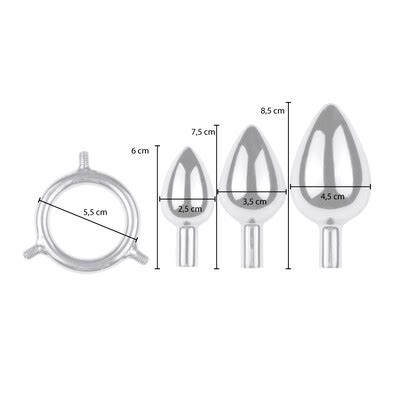 Plug Anal Pontas Em A O Inoxid Vel