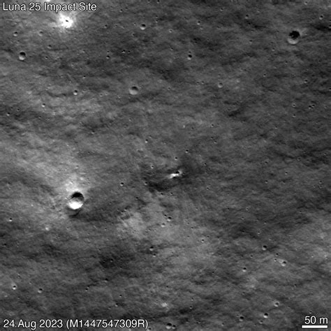 NASA Moon Orbiter Spots Crash Site Of Russia S Failed Luna 25 Lander