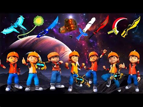 Boboiboy Galaxy Hunting Senjata Elemental Senjata Elemental Halilintar