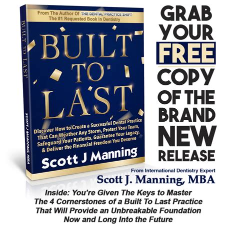 Built To Last By Scott J Manning Mba