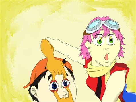 Flcl Pog By Crummylion On Newgrounds