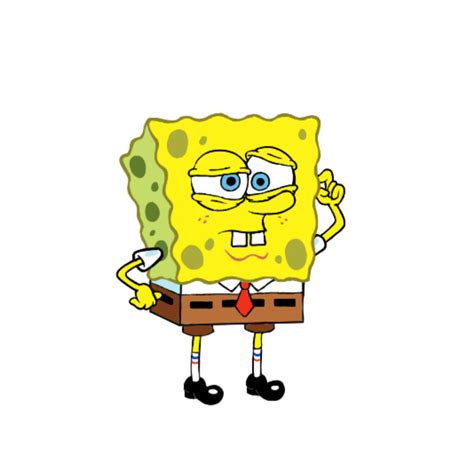 Confused SpongeBob by RainbowYosh123 on DeviantArt