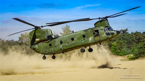 The RNLAF Boeing CH 47D Chinook DaRe Photo